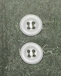 17mm Dished Metal Buttons