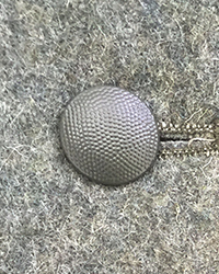 19mm Pebbled Tunic Buttons, Fieldgray