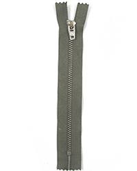 Talon 6" Nickel Zipper