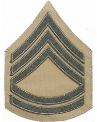 USMC Summer Service Chevrons, Gunnery Sergeant