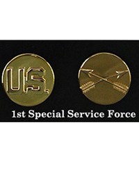 US EM Collar Disc, 1st Special Service Force