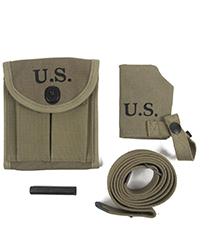 M1 Carbine Pouch, Sling & Muzzle Cover Package