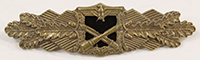 Close Combat Clasp, Bronze