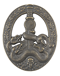 Anti-Partisan Badge, Bronze