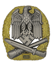 General Assault Badge 100