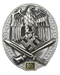 General Assault Badge 25