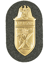 "Narvik" Campaign Shield, Kriegsmarine
