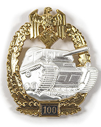 Panzer Assault Badge 100