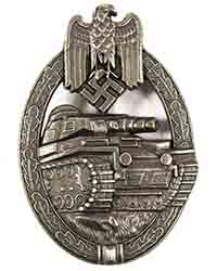 Panzer Assault Badge, Bronze