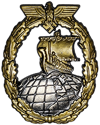 Auxiliary Cruiser Badge