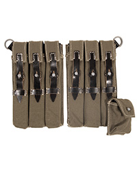 Early MP40 Pouches, fieldgray