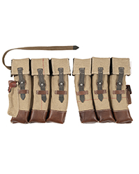 Texled MP44 Pouches Type IIC, Leather Bottom