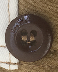 17mm plastic button, Luftwaffe