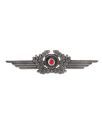 Luftwaffe Metal Cap Cockade, Antiqued