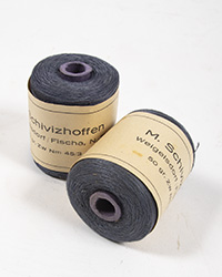 WWII German Thread Spool, Feldblau