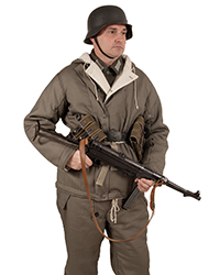 WWII German Heer Gray Parka and Trouser set