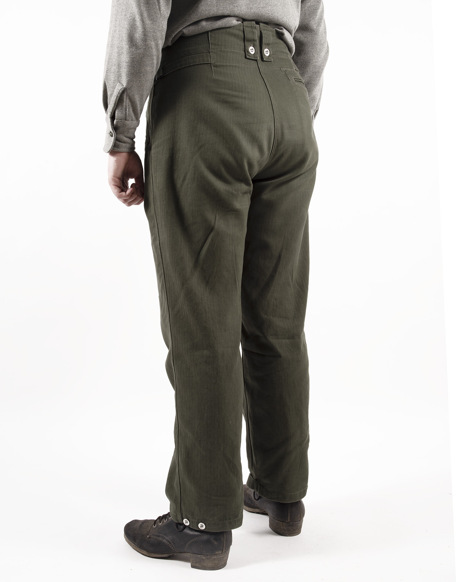 Lincoln Khaki 5 Pocket Trousers - Matalan