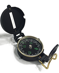 Lensatic Compass, Metal