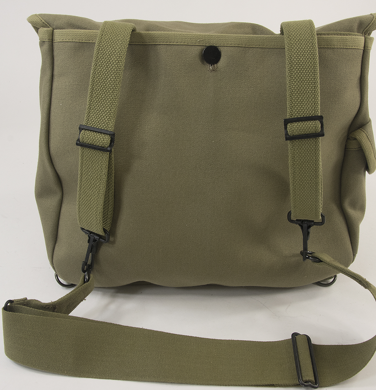 U.S. WW2 M1936 Musette Bag with Shoulder strap Dark OD marked JT&L® 1944