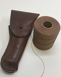 Linen Thread, Brown, 1lb