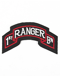 1st Ranger Battalion Scroll