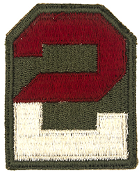 2nd Army sleeve patch