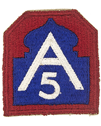 5th Army sleeve patch