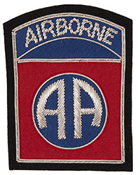 82nd Airborne Division , "theatre-made" bullion