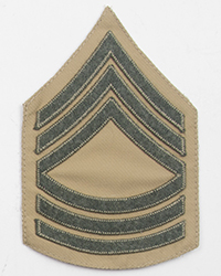 USMC Summer Service Chevrons, Master Gunnery Sergeant
