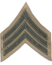 USMC Summer Service Chevrons, Sergeant