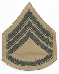 USMC Summer Service Chevrons, Staff Sergeant