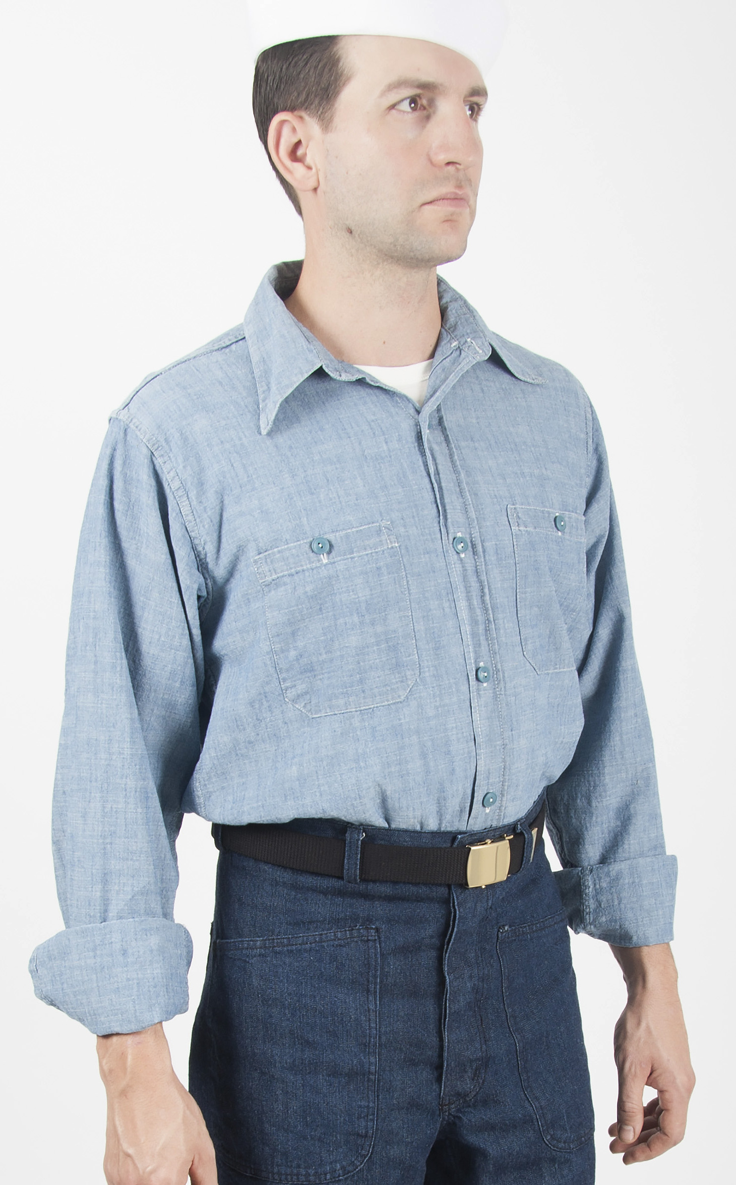 WWII US Navy Chambray Shirt | ATF