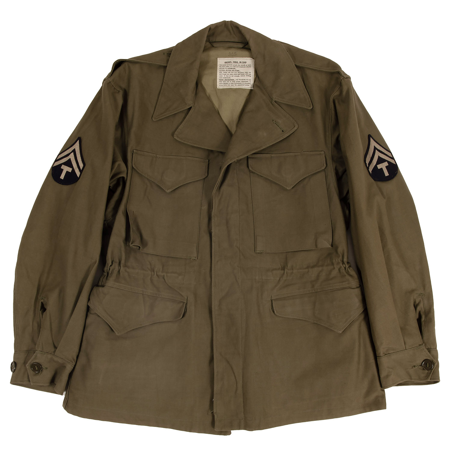 Original M43 Field Jacket, 370D, Buffalo Knitting