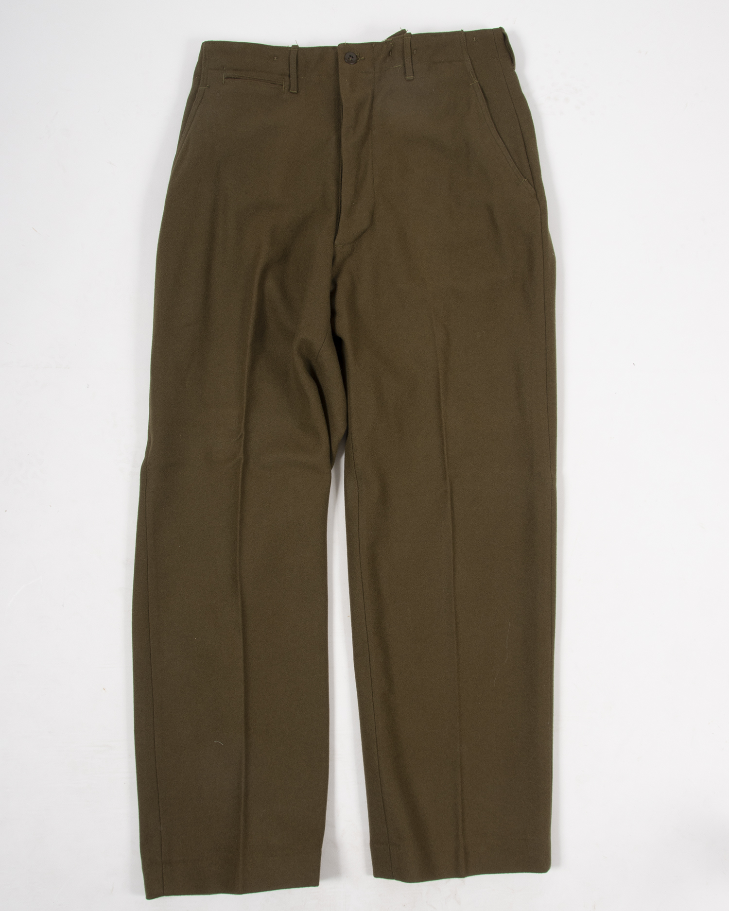 US WWII Wool Field Trousers, size 36 x 33, unissued