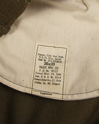 US WWII Wool Field Trousers, size 36 x 33, unissued