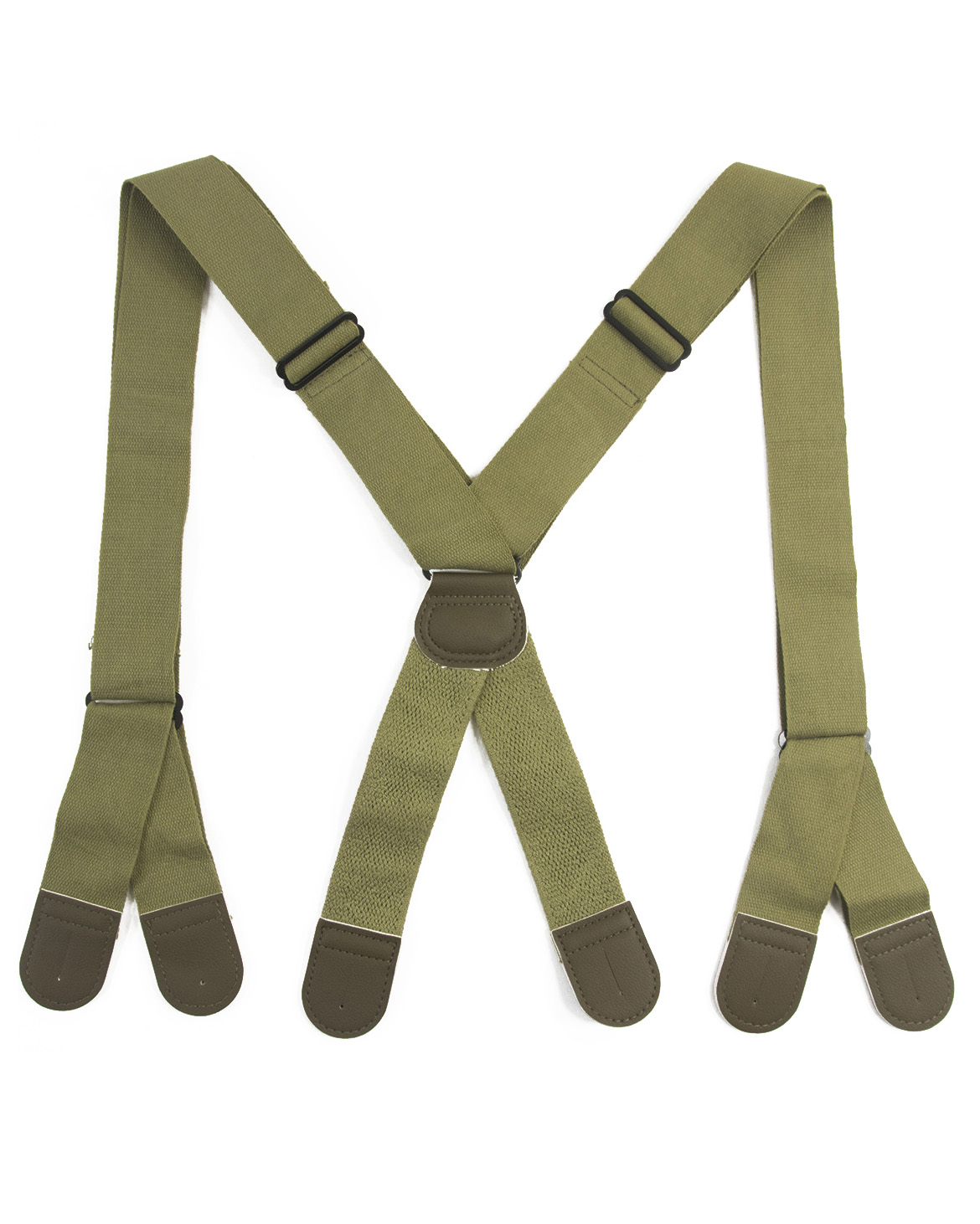 CANADIAN / BRITISH WW2 ARMY TROUSER SUSPENDERS