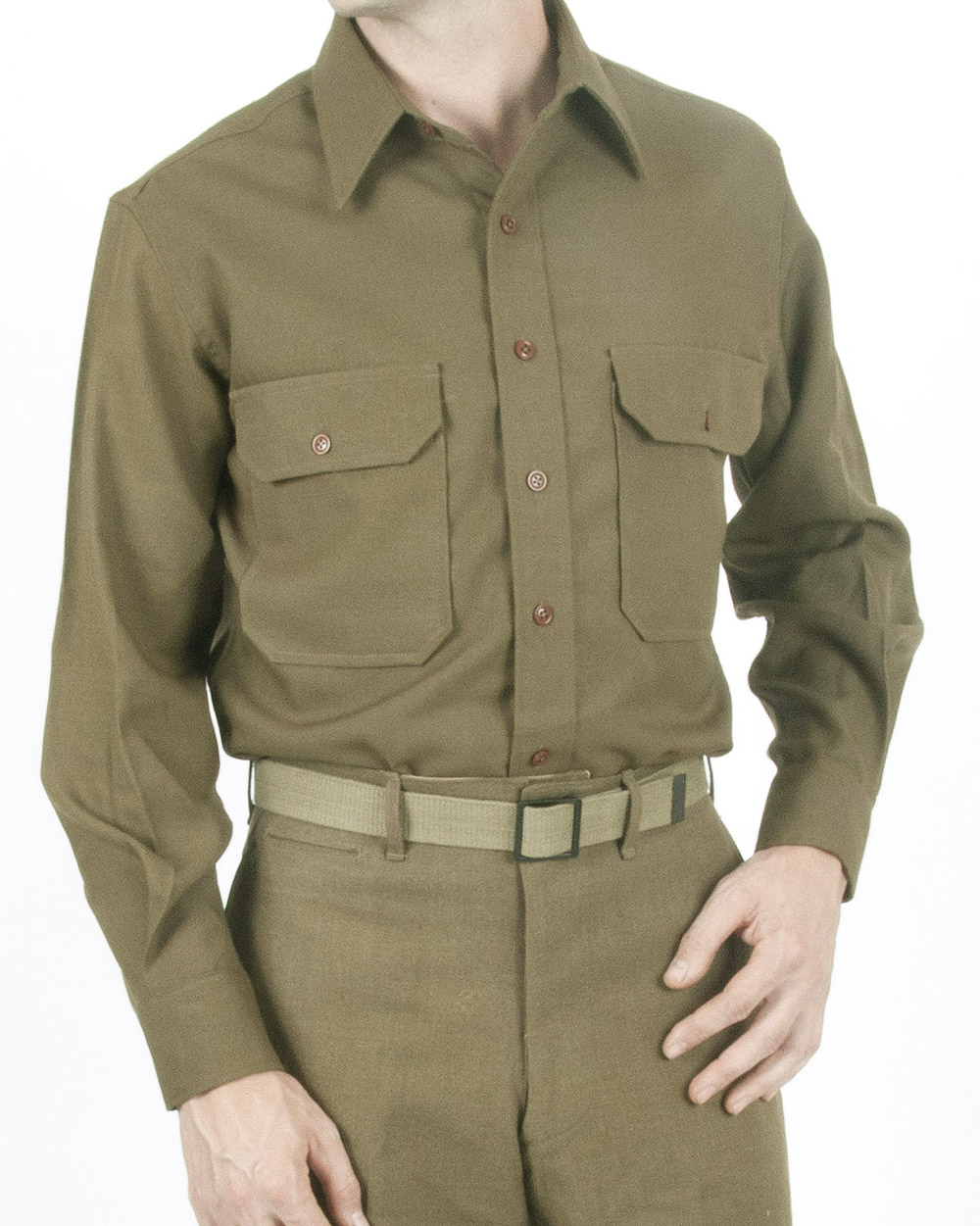 US Army WWII M37 Wool Shirt