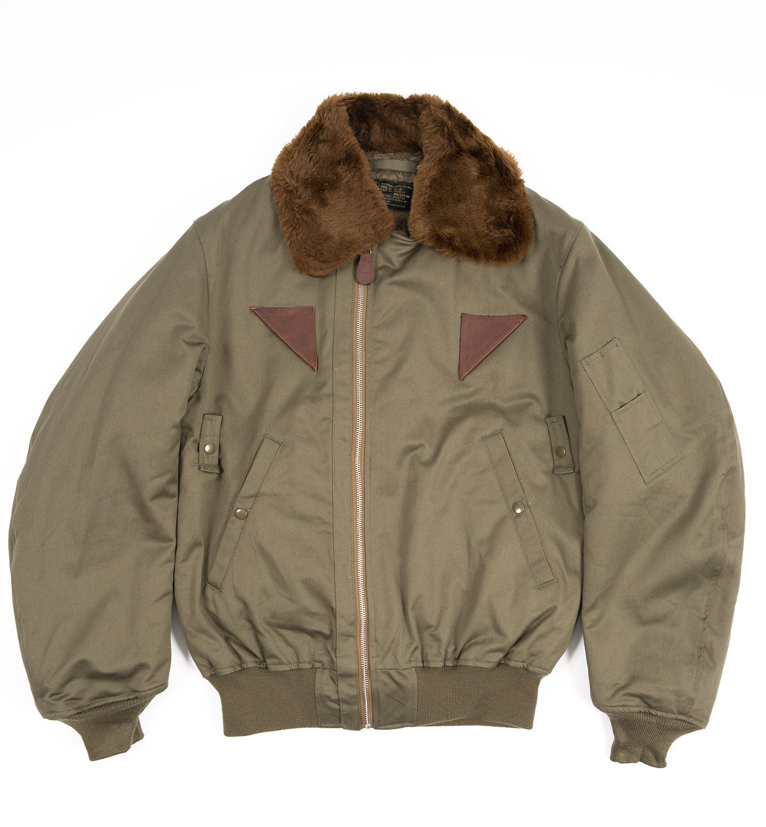 HOUSTON / B-15A FLIGHT JACKET / B-15A ヒューストン メンズ