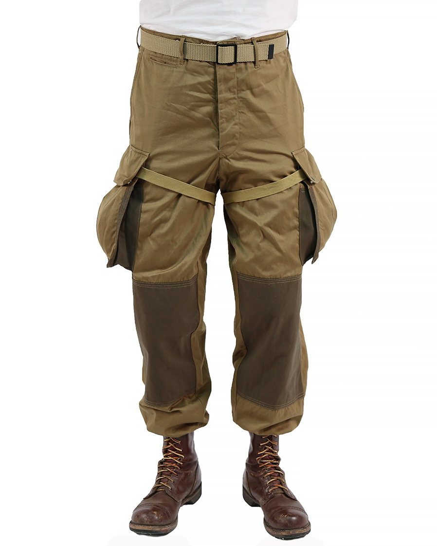 WWII US Paratrooper Reinforced Jump Trousers