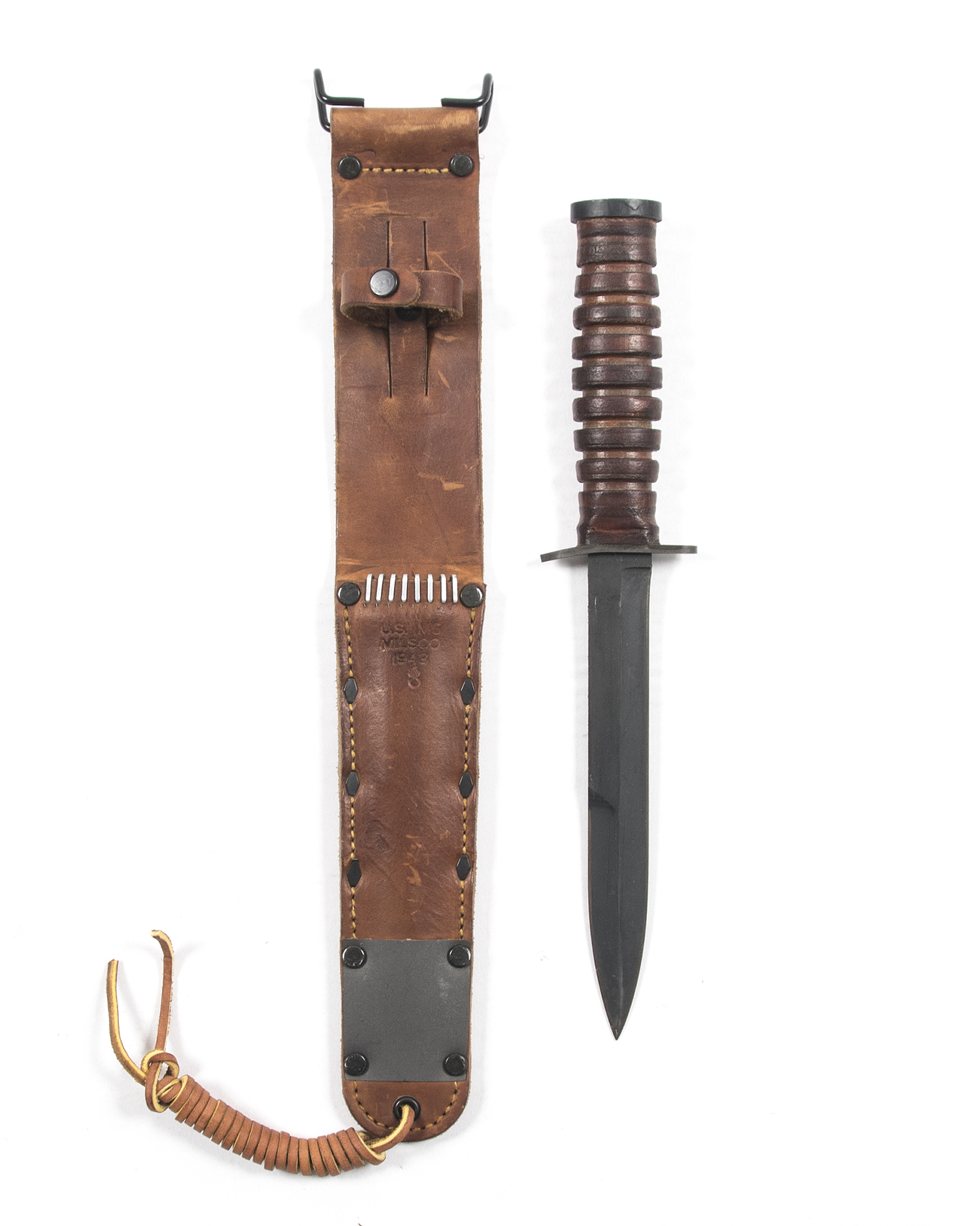 Wwii M3 Trench Knife With M6 Scabbard